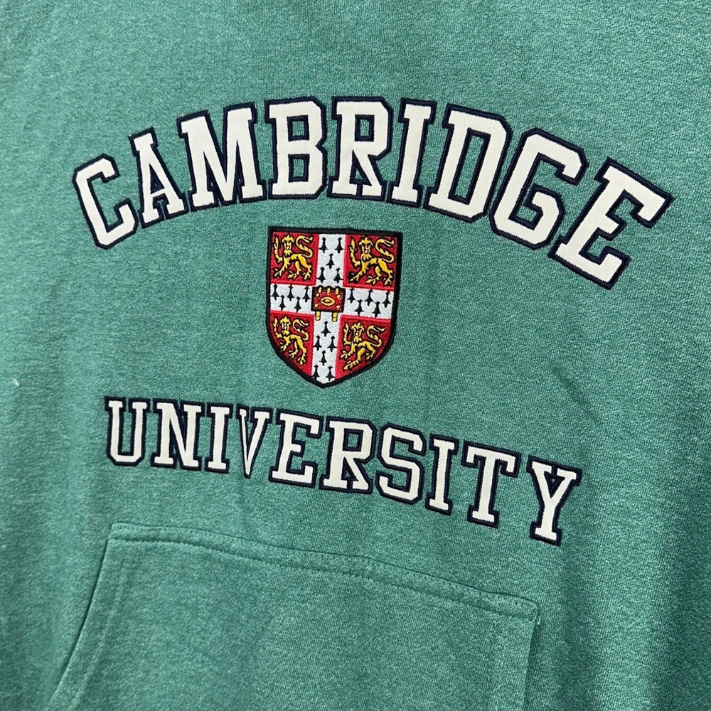 Cambridge University Green Hoodie - Picture 5 of 8